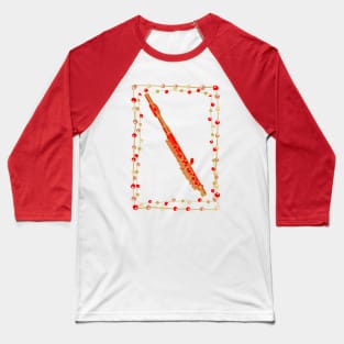 Christmas Piccolo Baseball T-Shirt